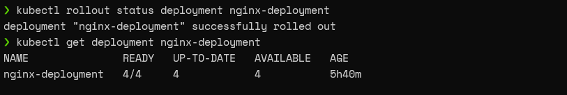 Rollout-Status