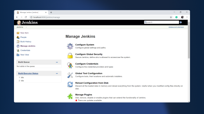 Konfigurieren Sie die CICD-Pipeline von Jenkins.