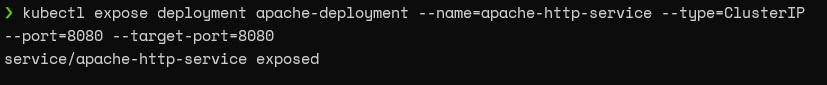Expose Deployment