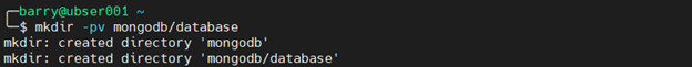 MongoDB Docker 4.2 – Docker Compose Verzeichnis erstellen