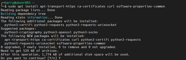 MongoDB Docker 1.2 – Installieren von Voraussetzungspaketen