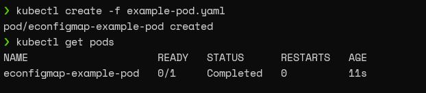 Pod-Erstellung