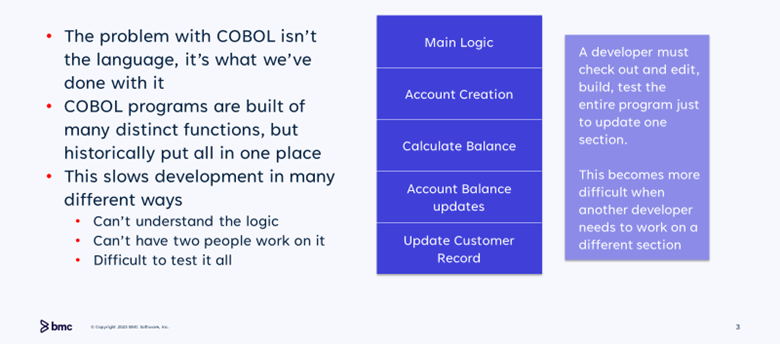 Warum die Wartung von COBOL-Anwendungen ein Entwicklungsalbtraum ist.