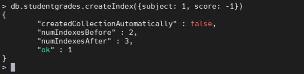 MongoDB Compound-Index-Beispiel.