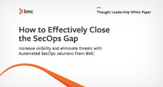 How to Effectively Close the SecOps Gap