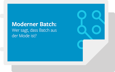 Moderner Batch: Wer sagt, dass Batch aus der Mode ist?