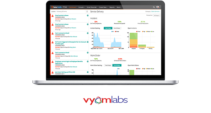 Helix ITSM Trial Vyom Labs