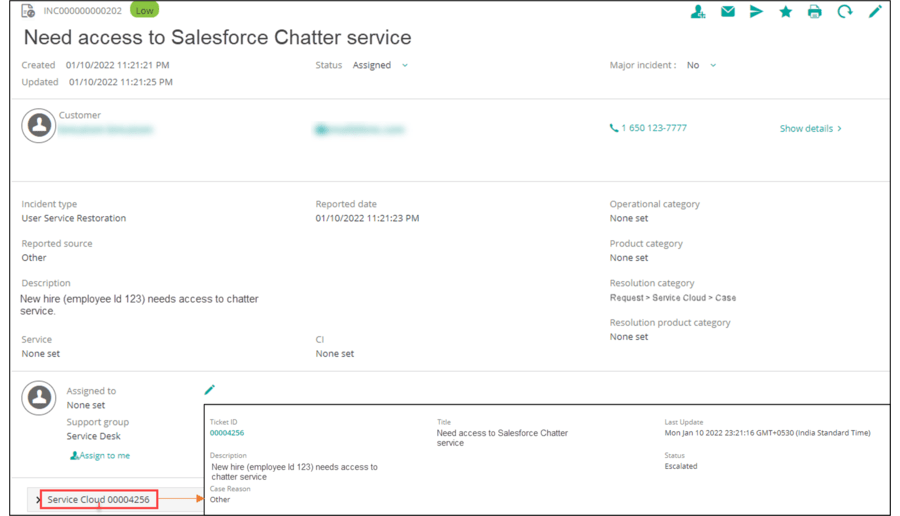 Synchronize incidents with Service Cloud cases via BMC Helix iPaaS