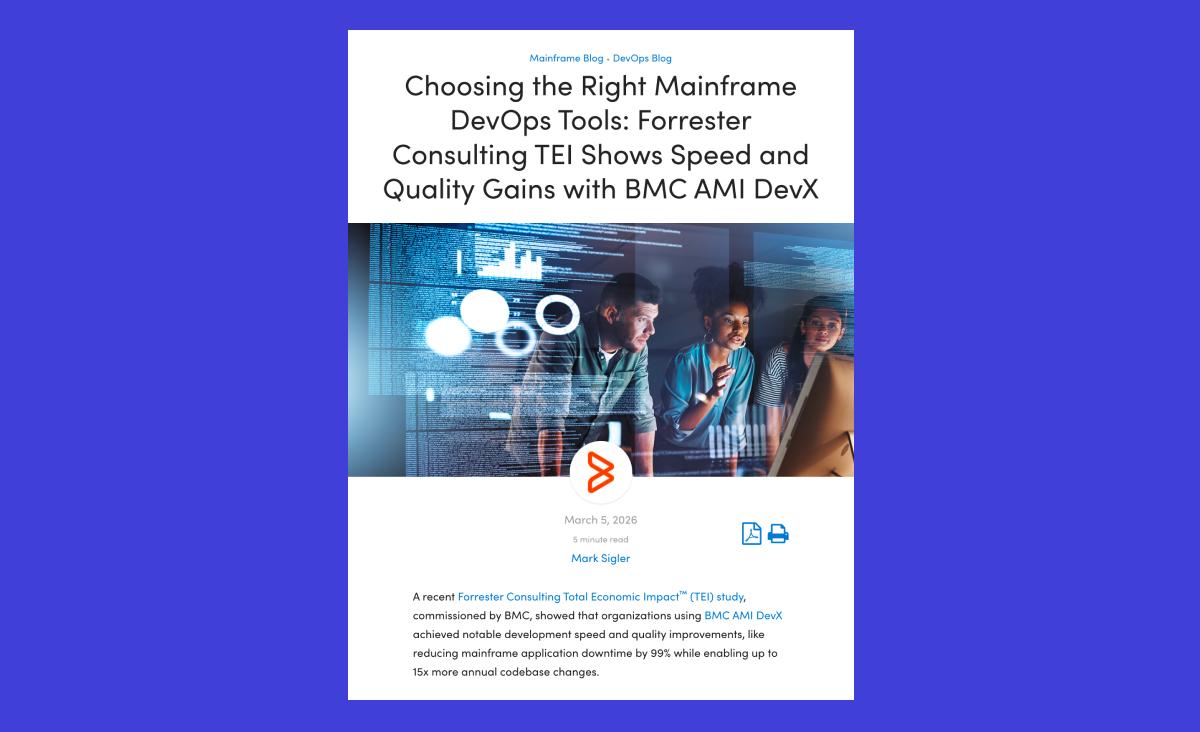 Choosing the Right Mainframe DevOps Tools