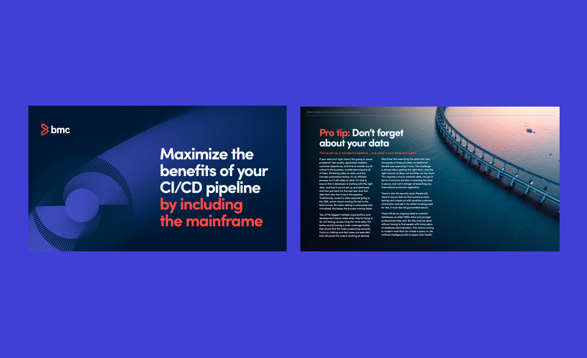 Maximize the Benefits of Your CI/CD Pipeline by Including the Mainframe