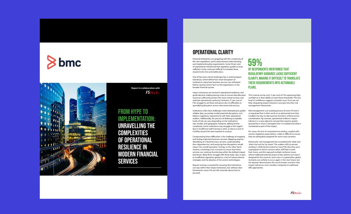 Unravelling the complexities of Operational Resilience in Modern Financial Services