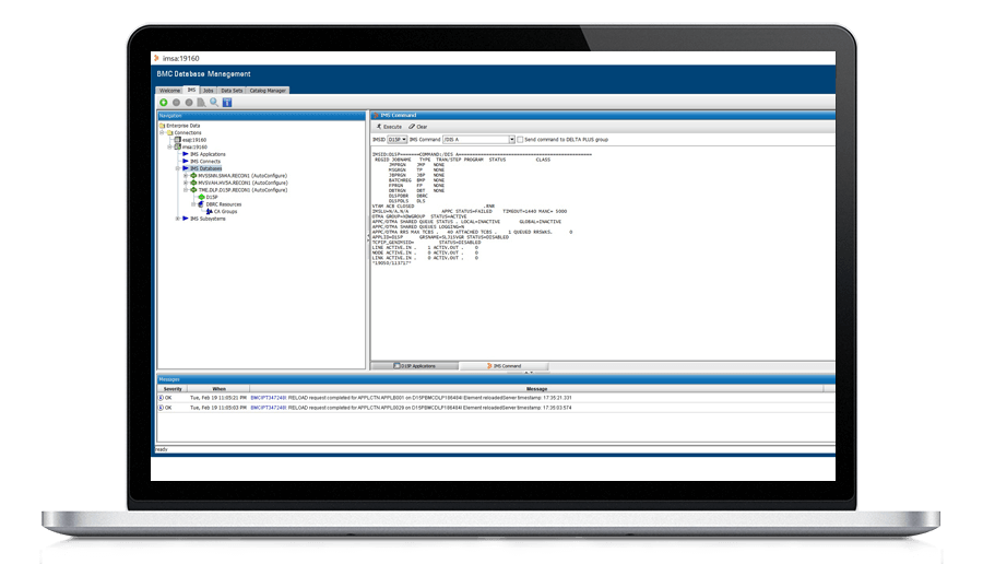 Simplify IMS systems management with an intuitive interface