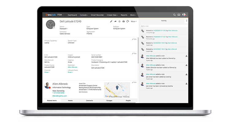 Helix ITSM Asset Management