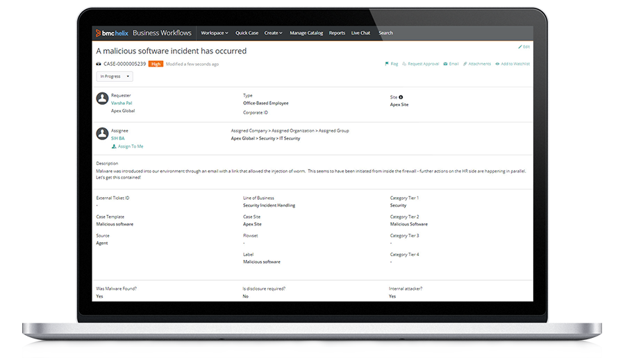 Robust incident management